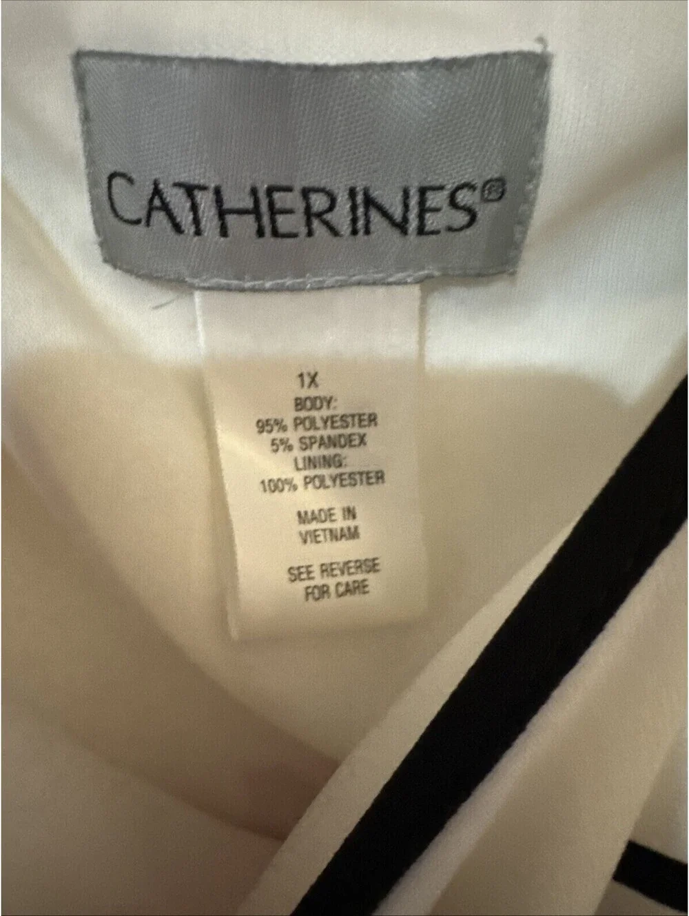 Catherines Maxi Sleeveless Tank Dress Black White Floral Lined Stretch 1X